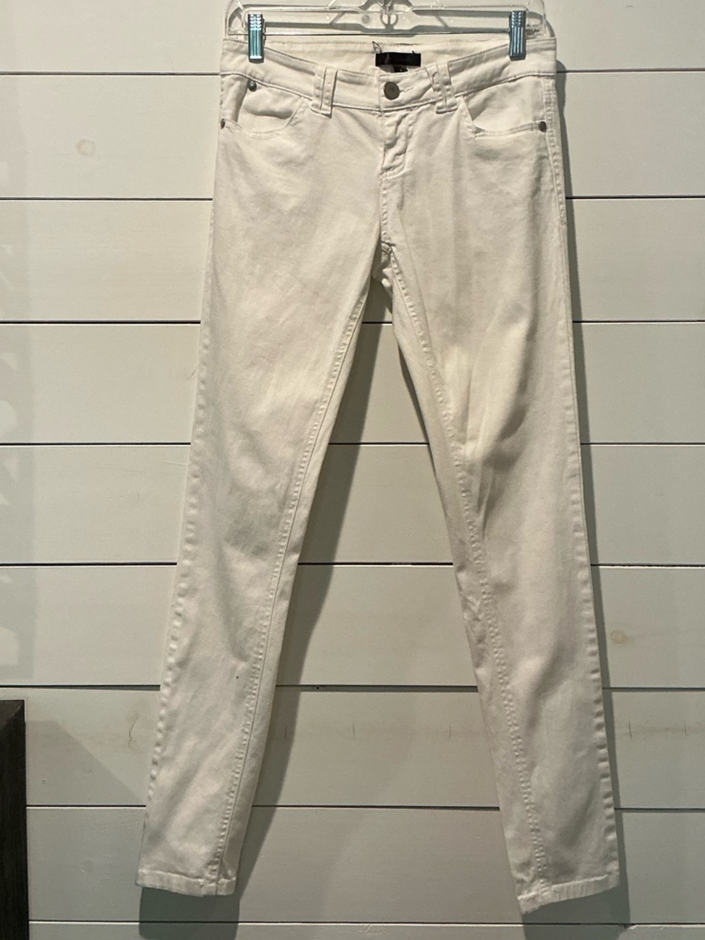 Fire Los Angeles White Slim Fit Jeans
